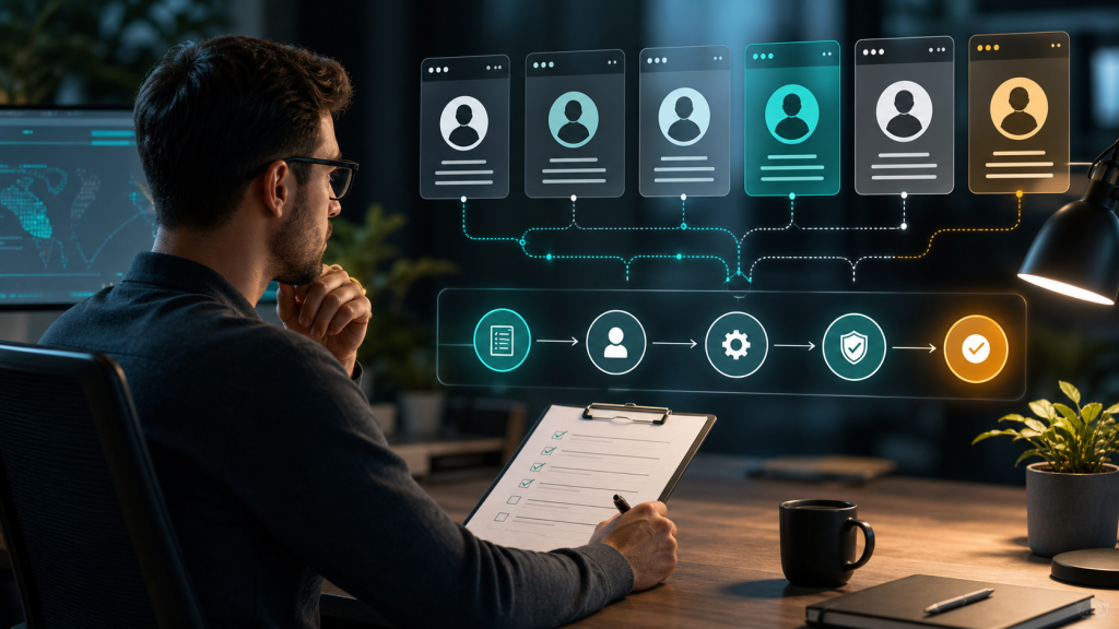 Human review checklist before an AI browser agent runs multi-account browser profiles