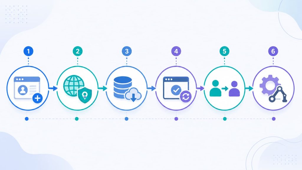 Six-step workflow for testing Multilogin alternatives before moving accounts