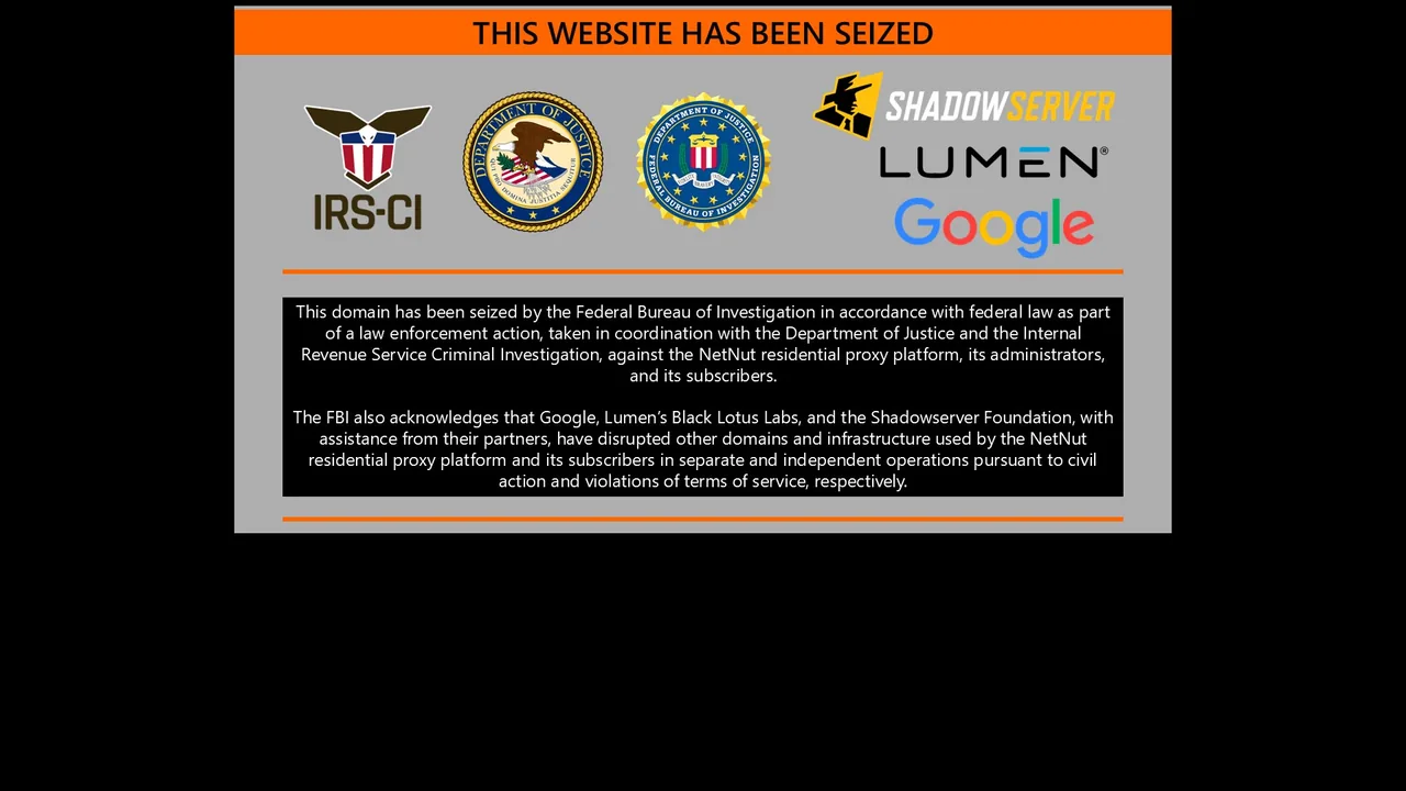 NetNut official website screenshot