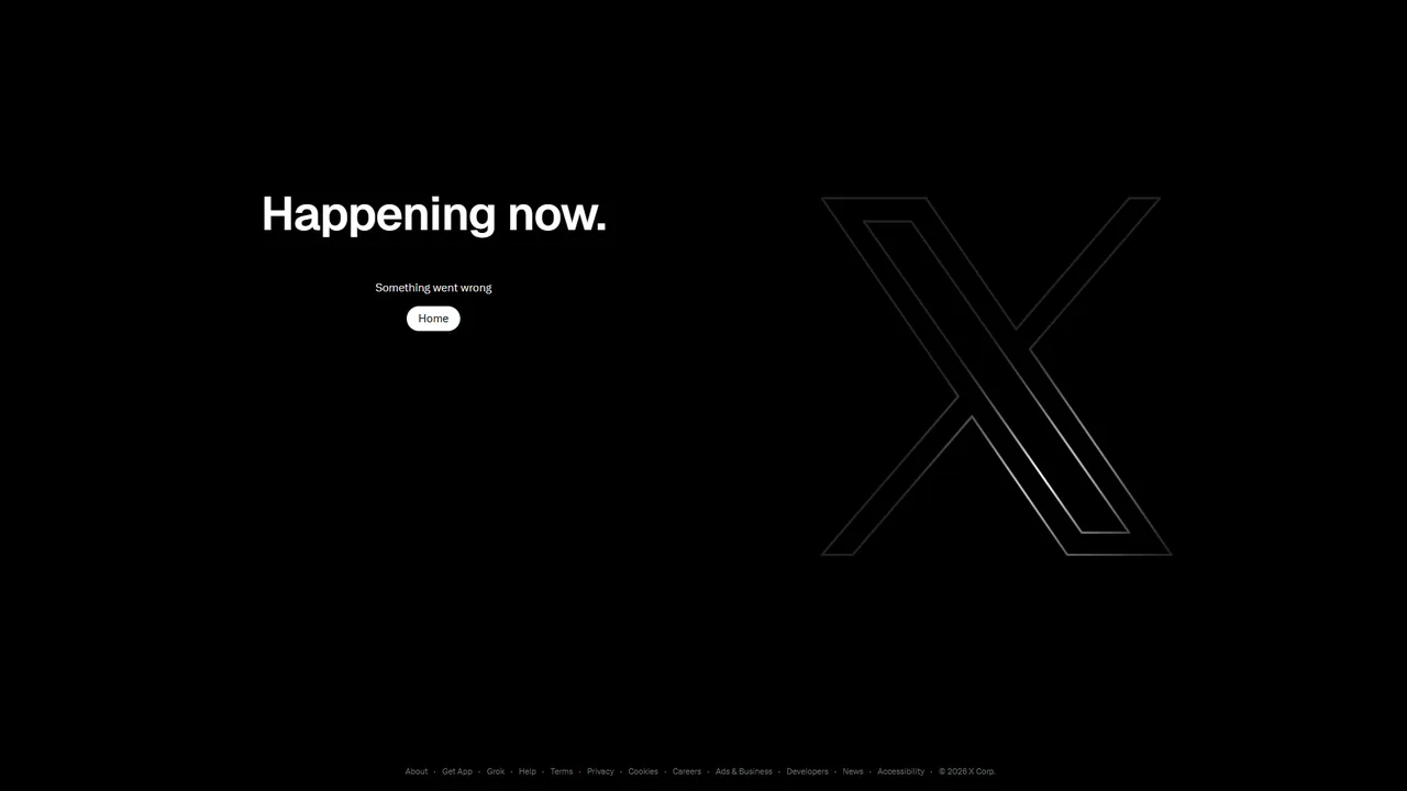 X Pro official website screenshot